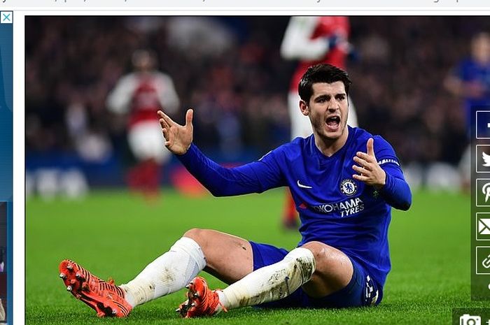 Alvaro Morata ungkap dirinya sempat hampir alami depresi ketika masih membela Chelsea.