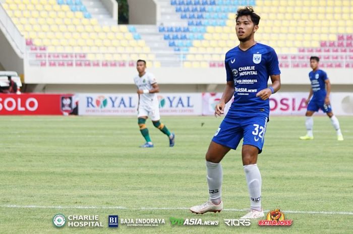 Debut Farrel Arya di laga PSIS Semarang versus Tira Persikabo, Kamis (25/3/2021).