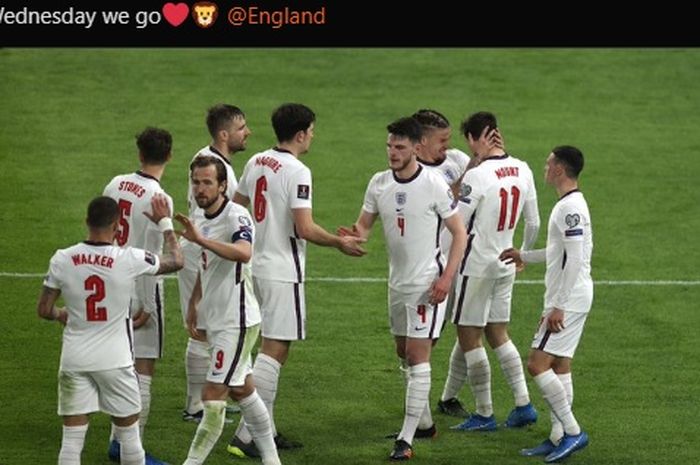 Timnas Inggris sukses meraih kemenangan 2-0 atas timnas Albania pada Kualifikasi Piala Dunia 2022.