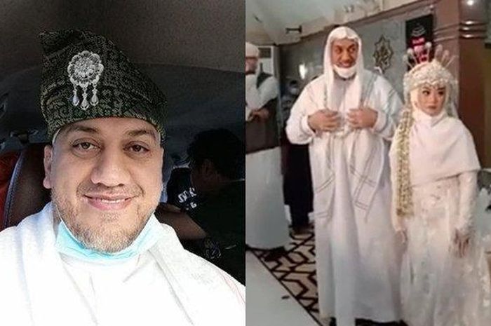 Adik <a href='https://manado.tribunnews.com/tag/syekh-ali-jaber' title='Syekh Ali Jaber'>Syekh Ali Jaber</a> <a href='https://manado.tribunnews.com/tag/syekh-hussein-jaber' title='Syekh Hussein Jaber'>Syekh Hussein Jaber</a> menikah 