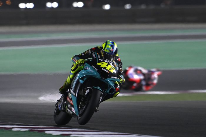 Valentino Rossi (Petronas Yamaha) di MotoGP Qatar 2021