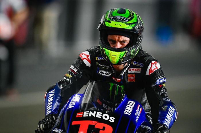 Cal Crutchlow, pembalap pengembang tim Yamaha yang menjadi tandem sementara Valentino Rossi pada seri MotoGP Styria 2021.