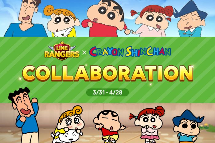 Line Rangers x Crayon Shinchan