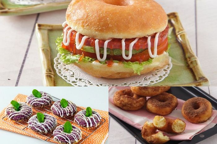 Donat Ubi Hingga Sandwich Donat, Buat Kreasi 3 Resep Donat Berikut Ini