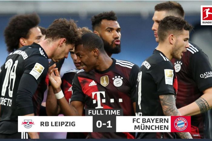 Bayern Muenchen menekuk RB Leipzig dalam lanjutan Bundesliga, 3 April 2021.