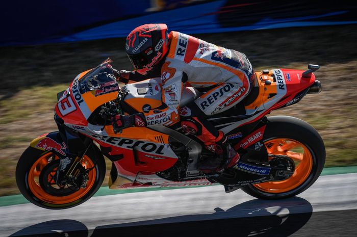 Kembali bertarung di MotoGP Portugal 2021, pembalap Spanyol, Marc Marquez dinilai bakal kehilangan kengeyelannya.