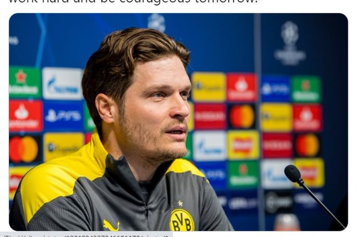 Menang Minimalis Lawan PSG, Edin Terzic Wanti-Wanti Borussia Dortmund Masih Belum Aman