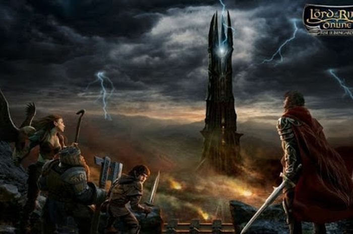 Lord of the Rings Online game poster