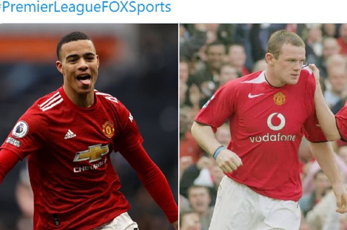  Striker Manchester United, Mason Greenwood, punya waktu 166 hari untuk melewati catatan Wayne Rooney dan resmi menjadi remaja tertajam Setan Merah di ajang Liga Inggris. 