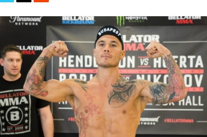 Mantan Jagoan Sangar UFC, Roger Huerta resmi dilepas dari kompetisi Bellator pada Jumat (16/4/2021)