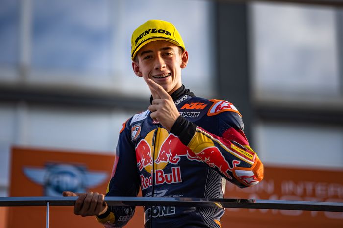 Bocah ajaib pembalap kelas Moto3 yang membuat geger MotoGP, Pedro Acosta.