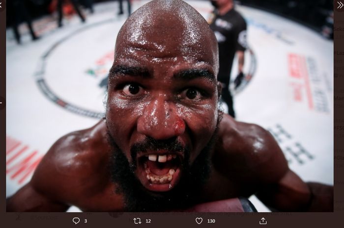 Mantan petarung UFC, Corey Anderson, yang  kini jadi bagian dari ajang tarung lainnya, Bellator.