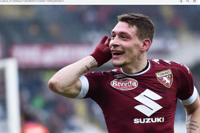 Penyerang Torino, Andrea Belotti.