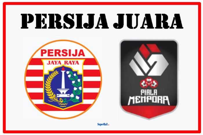 Persija Jakarta menjuarai Piala Menpora 2021 setelah mengatasi perlawanan Persib Bandung dalam final leg kedua di Stadion Manahan, Solo, Minggu (25/4/2021) malam WIB.