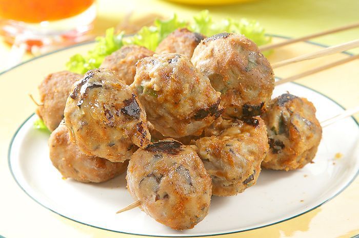 Sate Bola-Bola Ikan Tahu