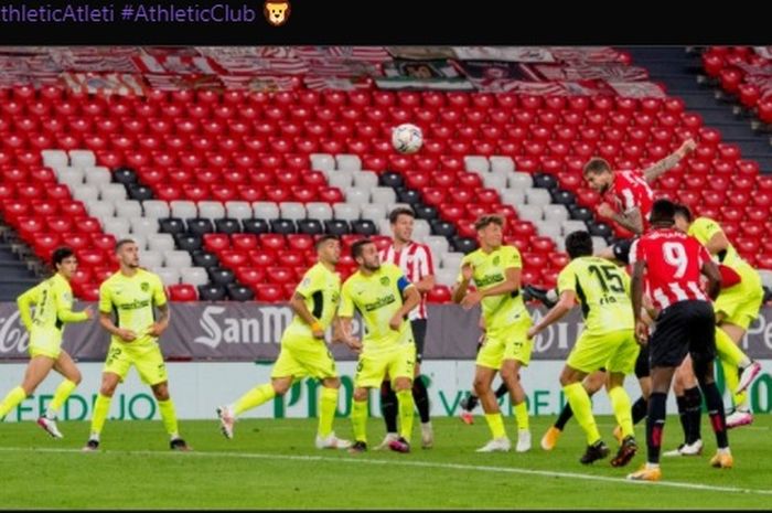 Atletico Madrid kepleset di markas Athletic Bilbao dalam laga pekan ke-32 Liga Spanyol 2020-2021