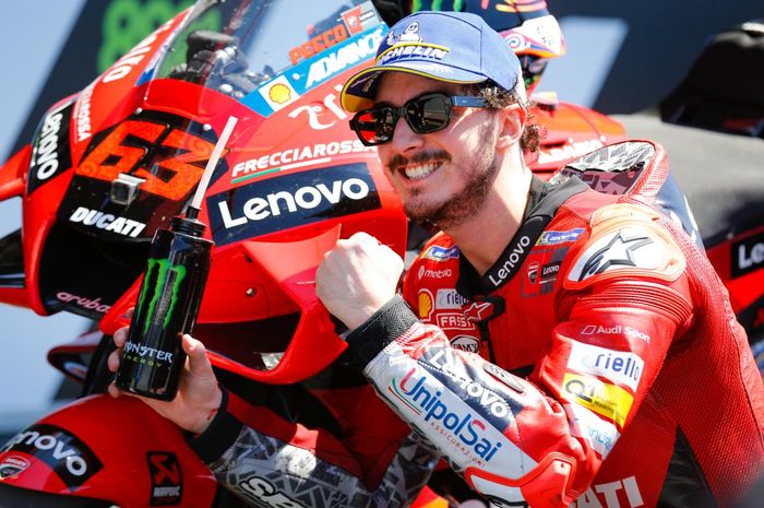 Pembalap Ducati, Francesco Bagnaia di puncak klasemen sementara usai MotoGP Spanyol 2021