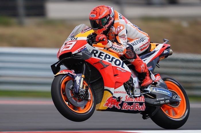 Pembalap Repsol Honda, Marc Marquez janjikan sesuatu di MotoGP Spanyol 2021.