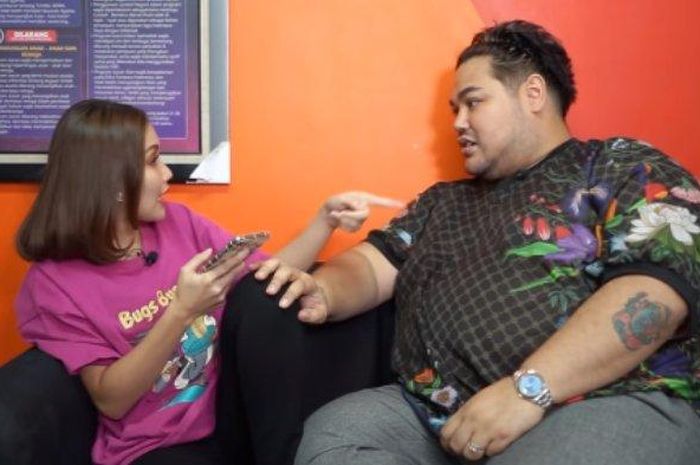 Potret Ayu Ting Ting dan Ivan Gunawan.