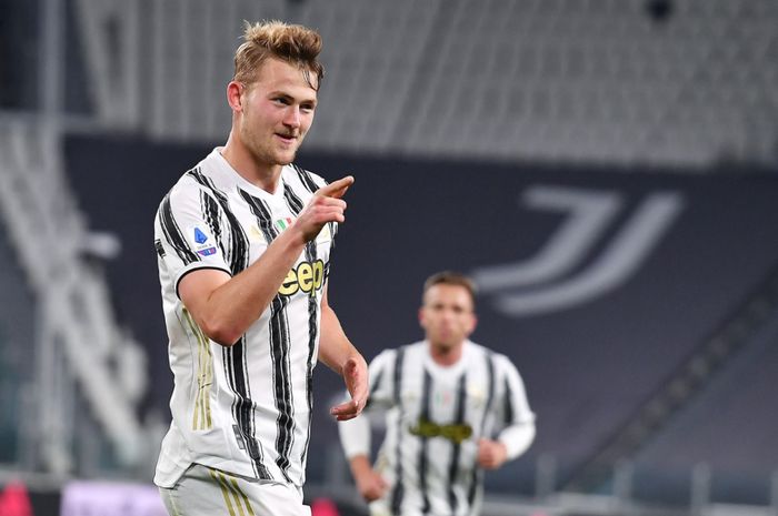 Bek tengah Juventus asal Belanda, Matthijs de Ligt.