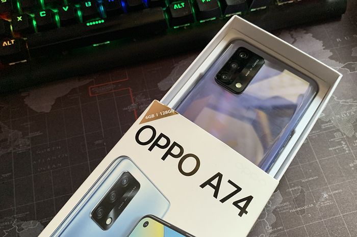 Unboxing OPPO A74 : Spesifikasi dan Harganya Tidak Kalah