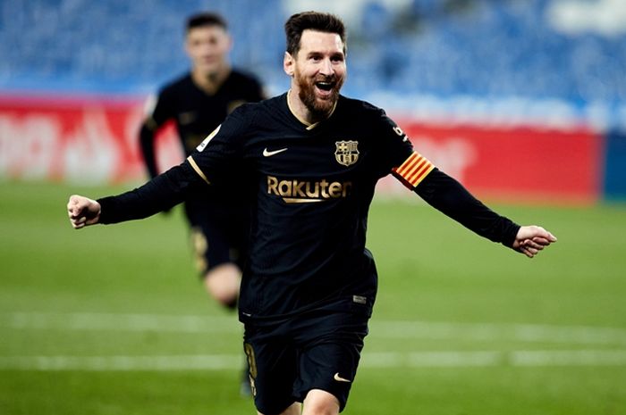 Kapten Barcelona, Lionel Messi.