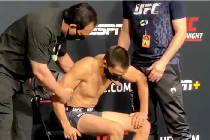 Petarung UFC Vegas 26, Ryan Benoit, gagal melalui sesi timbang badan pada Jumat (7/5/2021).