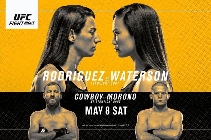 Marina Rodriguez melawan Michelle Waterson di UFC Vegas 26, Minggu (9/5/2021) WIB.