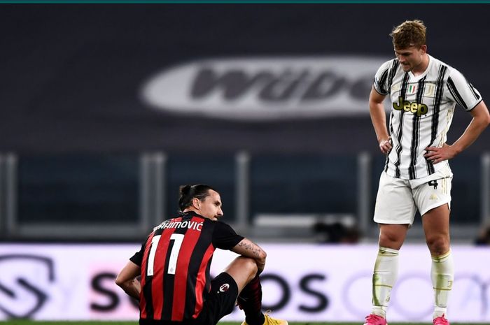 Zlatan Ibrahimovic mengalami cedera pasca-laga Juventus kontra AC Milan.
