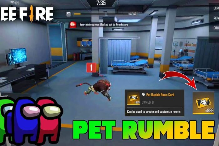 Screenshots of Pet Rumble Free Fire mode