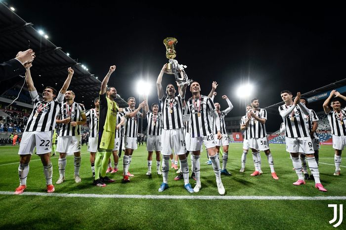 Juventus menjuarai Coppa Italia setelah mengalahkan Atalanta pada laga final yang digelar Rabu (19/5/2021) waktu setempat atau Kamis dini hari WIB. 