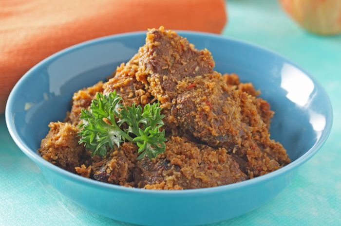 Resep rendang sapi sangrai