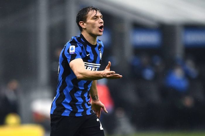 Gelandang tengah Inter Milan, Nicolo Barella.