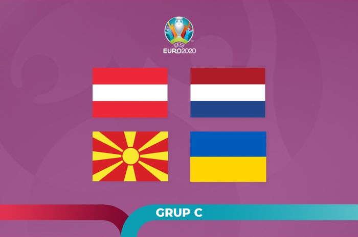 Ilustrasi Grup C EURO 2020.