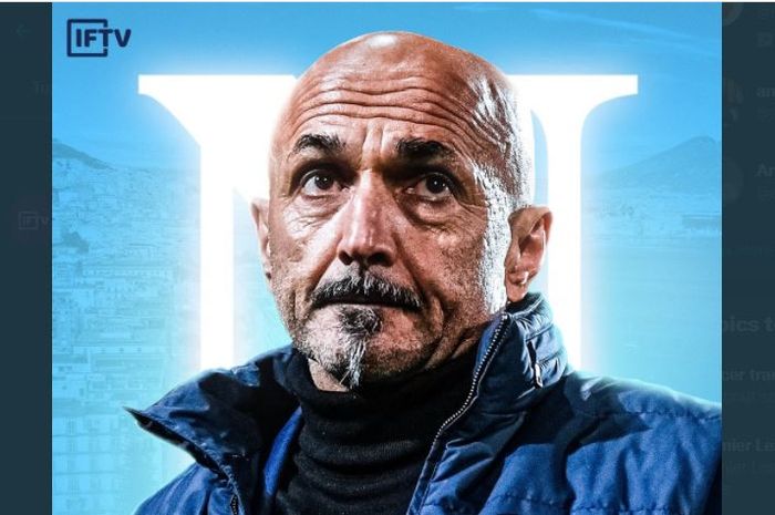Luciano Spalletti resmi melatih Napoli per 29 Mei 2021.