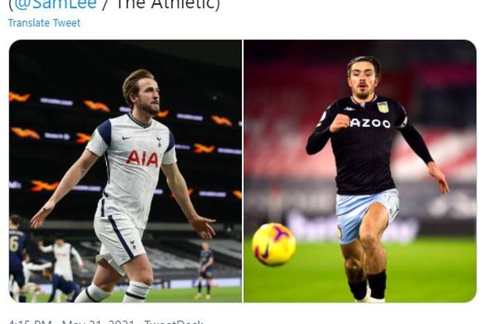  Demi mendapatkan tambahan dana untuk merekrut Harry Kane dan Jack Grealish, Manchester City siap untuk cuci gudang.