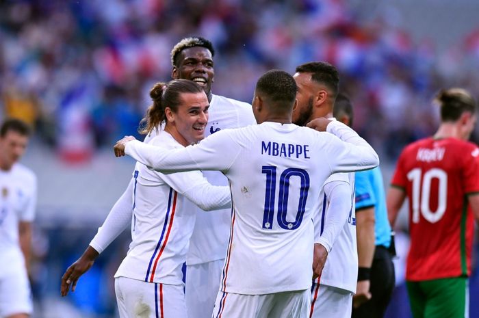 Timnas Prancis sukses meraih kemenangan telak 3-0 atas Bulgaria dalam ujicoba terakhir jelang Euro 2020.