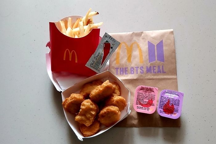 Kolaborasi McDonald's x BTS Meal Booming di Indonesia, Pelanggan Antre Demi Camilan