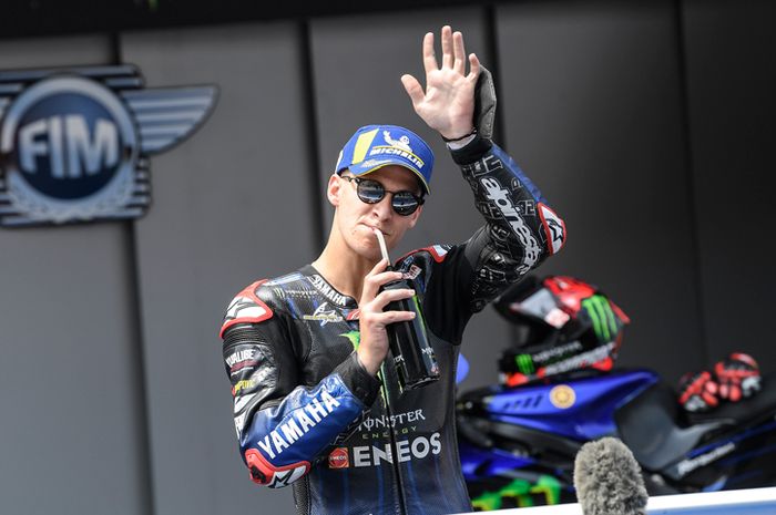 Pembalap MotoGP Fabio Quartararo hadapi tekanan berat demi jadi juara dunia di MotoGP Catalunya 2021