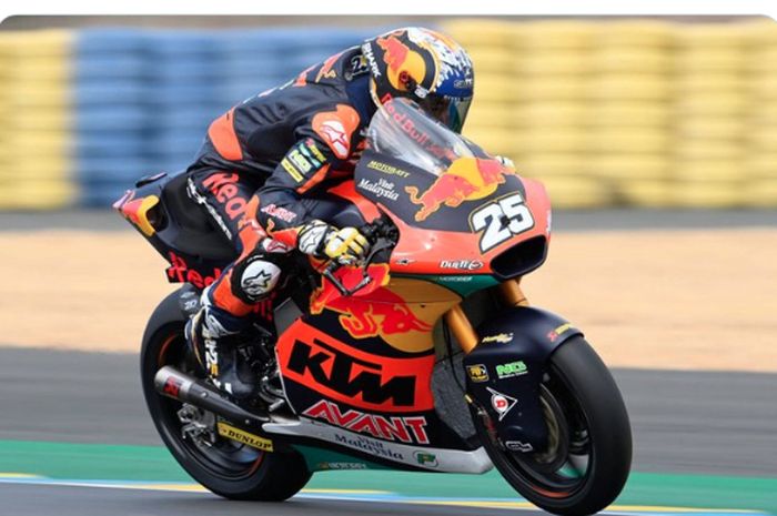 Pembalap Moto2 yang bakal turun pada MotoGP 2022, Raul Fernandez.