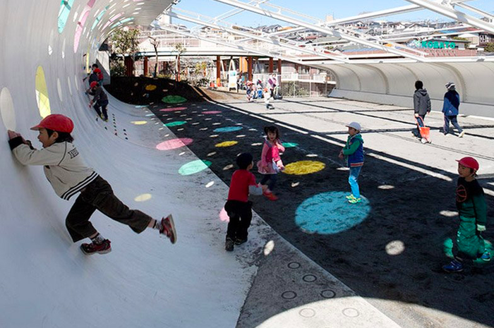 Taman Bermain Anak Inspiratif, Konstruksi Sederhana Desain Luar Biasa