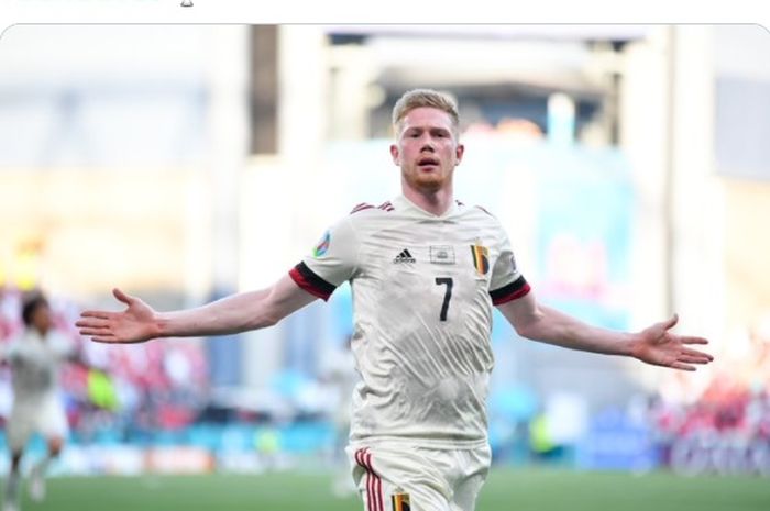 Hasil EURO 2020 - Kevin De Bruyne Gacor, Belgia Susul ...