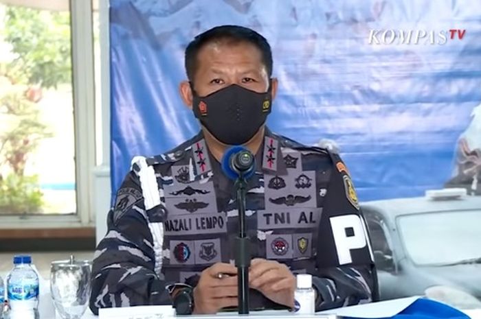 Komandan Pusat Polisi Militer Angkatan Laut (Danpuspomal), Laksamana Muda (Laksda) TNI Nazali Lempo