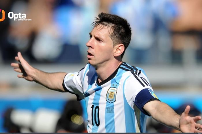 Megabintang timnas Argentina, Lionel Messi.