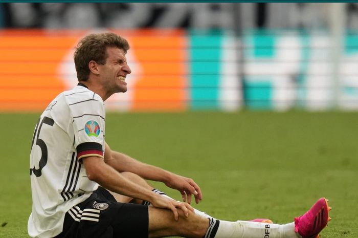 Pemain depan timnas Jerman, Thomas Mueller