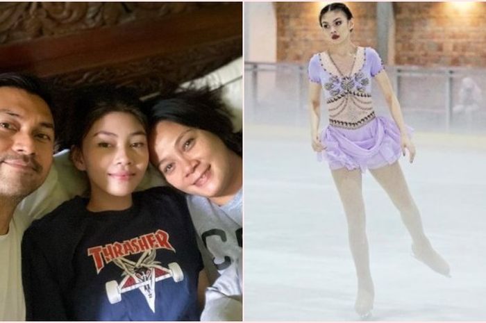 Jarang Tersorot Kamera , Putr Kecil Anjasmara dan Dian