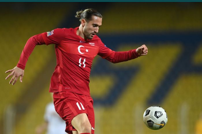 Yusuf Yazici kala tampil membela timnas Turki di Euro 2020.