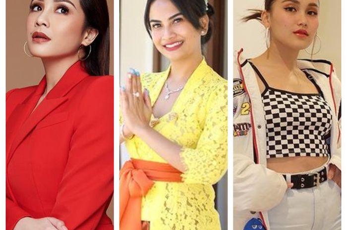 Bak Ogah Kalah, Vanessa Angel Pun Juga Pakai Kalung yang Mirip dengan