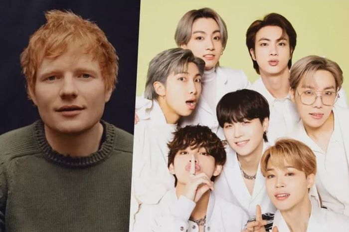 Ed Sheeran Akan Garap Lagu Baru untuk BTS, sang Solois Puji Habis