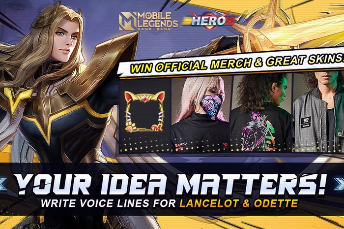 Mobile Legends Voiceover contest event prize
